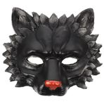 HEMOTON Aslan Cosplay Maske Cadılar Bayramı Hayvan Kostümü Maske Masquerade Parti Yarım Yüz Anime Maskesi Aksesuarı Karnaval Festivali Için Hayvan Parti Malzemeleri