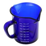 HEMOTON Çift ​​ağızlı Süt Kabı Ölçü Kabı Dereceli Kahve Kupası Dondurma Kupası Espresso Sürahisi Espresso Fincanı Cam Süt Sürahisi Fincan Ölçü Kabı Seti Cam Jigger Un Bardak Şurup Anne