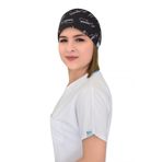 Hemşir, Hemşire Bonesi, Doktor Bonesi ve Cerrahi Bone ,Siyah Çoklu Ata bone