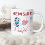 Hemşire Hediye Kupa, Kişiye Özel Hemşire Hediye Kupa, Isim Yazdırılan Hemşire Kupası, Hemşireler Günü Hediye - Beyaz