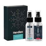 Hendlex Hendlex Nano Kaplama Otomobil Su Geçirmez Sprey Kask ve Vizör Temizleyici için Süper Hidrofobik 50 ml + Nano Temizleyici 50 ml