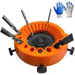 Hengrongshen 2 – 13 mm matkap için matkap ucu taşlama aleti, verimli matkap taşlama tertibatı, 125 mm açılı taşlama makinesi ile uyumlu, taşınabilir matkap bileme yardımcısı, tüm matkaplar için
