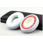 Henry Shop Yedek Kulak Yastık Kulakları Yalnız 2 3 Kablosuz Kulak Pedleri Beats Için Kulaklıklar Solo3 Kablosuz Kulaklık Earpads Siyah Baskı (Yurt Dışından) - Beyaz