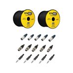 Hepa Merz Connection Paket-8 Mikrofon Kablosu Jak Xlr Konnektör P