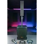Hepa Merz Handfest Line Array Mikrofonlu Ses Sistemi Aktif Subwoofer + Line Hoparlör 2000W