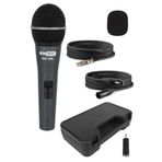 Hepa Merz RST-360 Profesyonel Dinamik Cardioid Kablolu EL Mikrofonu Kaliteli (Çanta ve Full Set)