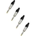 Hepa Merz Sfc-S63-4X 6.35Mm Stereo Gitar Erkek Jak (4 Adet)