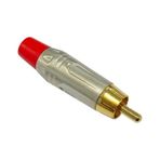 Hepa Merz STLC-3040RD Altın Uçlu RCA Erkek Konnektör