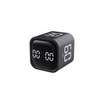 Hephaistos Led Dijital Şarjlı Pomodoro Zamanlayıcı Küp Flip Timer Öğrenci Ders Çalışma Saati, Mutfak Kronometresi