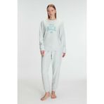 Hepici Arias Closet Uzun Kol Polar Pijama Takımı