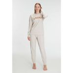 Hepici Arias Closet Yeni Sezon Kışlık Pamuklu Uzun Kol Pijama Takımı