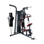 HEPİTOP 3 Bölmeli Çalışma Istasyonu ( Ağırlık, Boks, Fitness Barfiks )