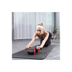 HEPİTOP Ab Roller Wheel Karın Kasları Egzersiz Aleti | Çift Tekerlekli Karın Kası Çalıştırıcı Spor Ekipmanı