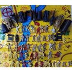Hepsilazım Tank Asker Set Oyun Halısı 50 Parça 2 Paket Birden Komando Uçak Kale Helikopter Oyuncak