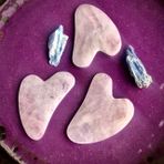 Hepsimis Gua Sha Yüz Masaj Taşı (rose Kuvars)