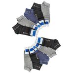 Hepsine Rakip 10LU Erkek Kısa Patik Spor Çorap Ekonomik Pamuklu - Karışık - 40 - 44