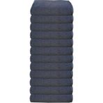 Hepsine Rakip 12'li Paket Boya Tutmayan Mikrofiber El Yüz Havlusu 50 x 90 cm - Siyah