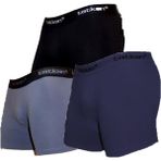 Hepsine Rakip 3lü Erkek Modal Likralı Boxer Büyük Beden Paçalı Don - Karışık - 3XL