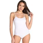 Hepsine Rakip 3lü Kadın Ip Askılı Kancalı Çıt Çıtlı Body Pamuklu Rahat - Beyaz - S