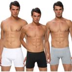 Hepsine Rakip 6lı Erkek Likralı Boxer Külot Esnek Rahat Paçalı - Karışık - XL