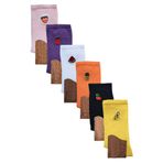 Hepsine Rakip 6lı Unisex Meyveli Soket Çorap Pamuklu Neşeli Ekonomik Spor - Karışık - 36 - 42