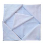 Hepsine Rakip Çiçek İşlemeli 6 lı Bayan Beyaz Mendili 28x28 cm 100 Pamuk Beyaz