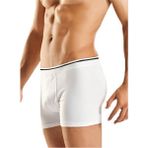 Hepsine Rakip Erkek Likralı Boxer Külot Don 3 Lü Paket 1097 - Beyaz - XL