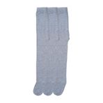 Hepsine Rakip Kız / Erkek Bebek Çocuk Düz Renk Külotlu Çorap 3 Lü Paket Gri