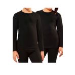Hepsine Rakip Kız/erkek Çocuk Termal Içlik Atlet Unisex Fanila Sıcak Esnek - Siyah - 13 - 14 Yaş
