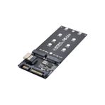 hepsiofis Gjob SFF-8654 Ngff M-Key To Slimline Sas Nvme Pcıe SSD Sata Adaptör Anakart Için N-8654D KART