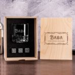 Hepta Collection Babaya Özel Kutulu Chicago Viski Kadeh Seti - Standart