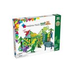 Hepta Collection Magna Tiles Dinozor Dünyası Oyuncak, 50 Parça, Xl, Standart, Uzun Kollu
