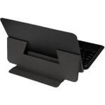 Heptek İletişim Apple iPad 10.2" Wıfı 9.nesil (2021) / 8.nesil (2020) / 7.nesil Border Keyboard Bluetooh Bağlantılı Standlı Klavyeli Tablet Kılıfı - Siyah