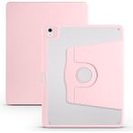 Heptek İletişim Apple iPad Pro 12.9 2022 M2 Kılıf Kalemlikli Standlı Uyku Modlu Akıllı Kapak (Ter) - Pembe