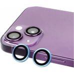 Heptek İletişim Apple iPhone 14 Kamera Lens Koruyucu Renkli Tasarım Kolay Takma Aparatlı (Cl-07) - Mavi