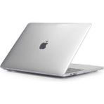 Heptek İletişim Apple Macbook 13.3 Pro 2020 2021 Kılıf 360 Tam Korumalı Kapak A2338/1706/A1708/A1989 (M-Sof-Kristal) - Renksiz