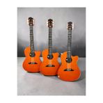 heptex Ahşap Üzeri Uvi Baskılı Oyuncak Gitar 3 Adet