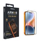 Hepu Armor Premium Apple Iphone Ekran Koruyucu 9H iphone 17/iphone/16 iphone 15/iphone 14/13/12/11 Tüm modeller İçin HD Ekran Koruyucu Darbelere Karşı Dayanıklı Temperli Cam (IPHONE 11/XR)