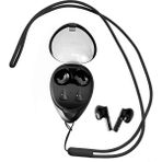 Hepu HP-658 Tws Kablosuz Kulak Içi Bluetooth Kulaklık Şeffaf Tasarım - Siyah