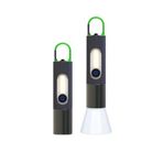 Hepu Hp-836 Su Geçirmez Uzun Menzilli Led El Feneri 5730 Led 5V Usb Şarjlı Taşınabilir Askılı Tasarım
