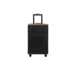 Hepu HP-904 12 inç Subwoofer Ahşap Kasa Şarjlı Bluetooth Hoparlör