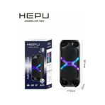 Hepu Hp-960 Rgb Işıklı 2X4'' 2X10cm Bluetooth Usb Müzik Kutusu