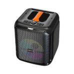 Hepu HP-975 Partybox Hoparlör – 15W Güç, 8” Woofer, Rgb Işık Efektleri, Kablosuz Mikrofonlu, Taşınabilir Tasarım