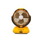 HEPU HP F878 | 7200 mAh Bataryalı Taşınabilir Fan – LED Işıklı, Kamp ve Masaüstü Uyumlu, 10 Saat Ser