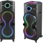 Hepu HP922 Siyah Taşınabilir Şarjlı Rgb Bluetooth Hoparlör