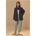HEQA Basic Gabardin Ceket Lacivert