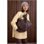 HEQA Maxi Shopper Çanta Acı Kahve