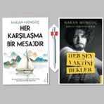 Her Karşılaşma Bir Mesajdır - Her Şey Vaktini Bekler, Hakan Mengüç (2 Kitap) - Hediyeli