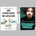 Her Karşılaşma Bir Mesajdır - Mutluluğu Sende Bulan Senindir Ötesi Misafir, Hakan Mengüç (2 Kitap) - Hediyeli
