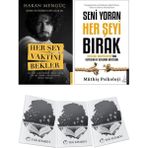 Her Şey Vaktini Bekler ve Seni Yoran Her Şeyi Bırak 2li Set Hakan Mengüç + Hediyeli
